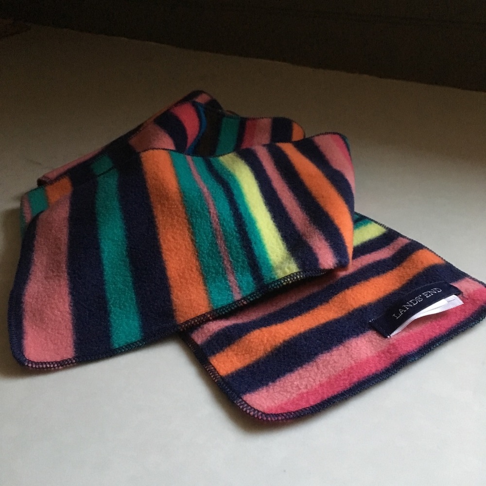 Lands’ End Polar Fleece scarf